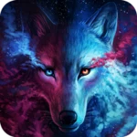 wolf wallpapers 4k android application logo